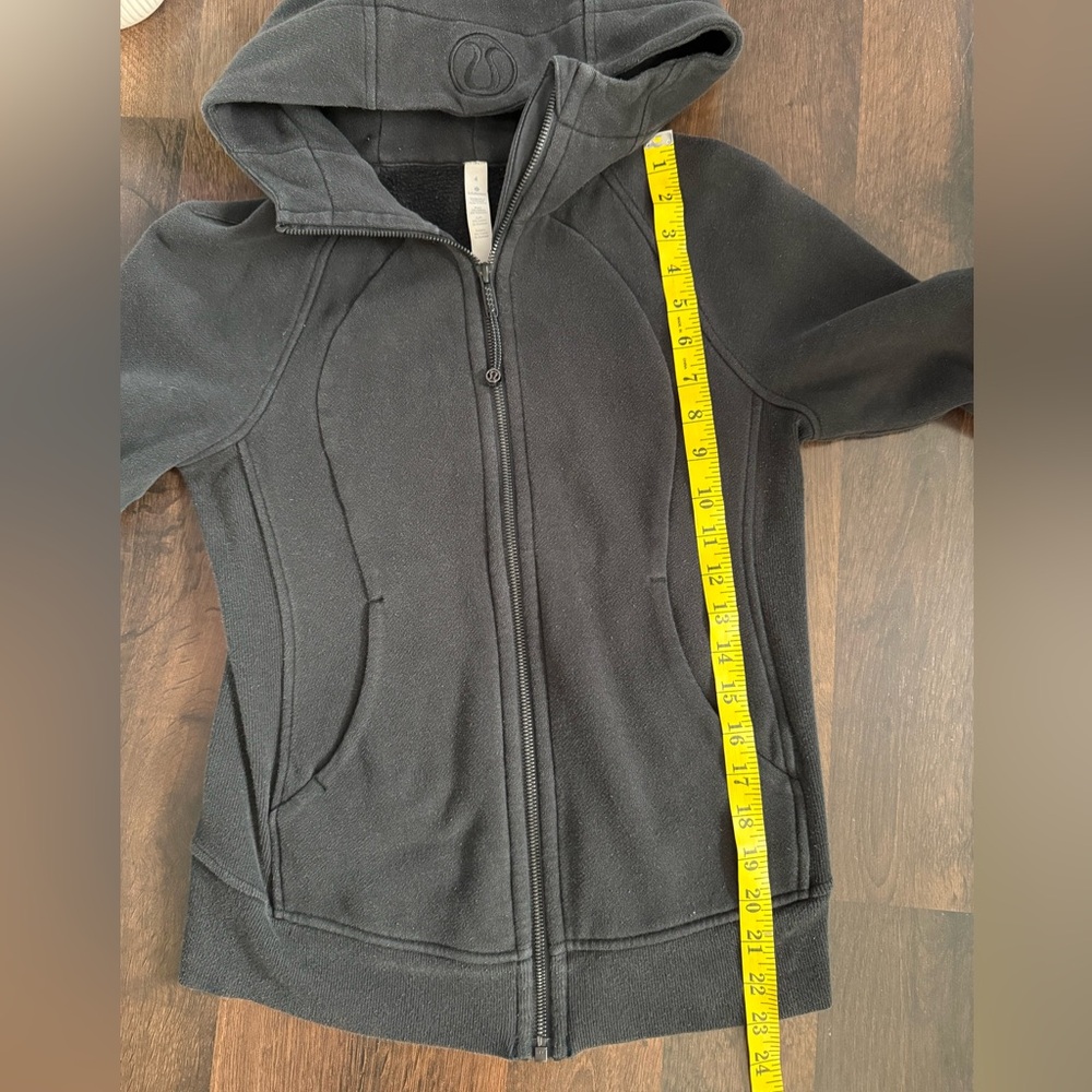 Lululemon Black Scuba Full Zip Up - Picture 6 of 10